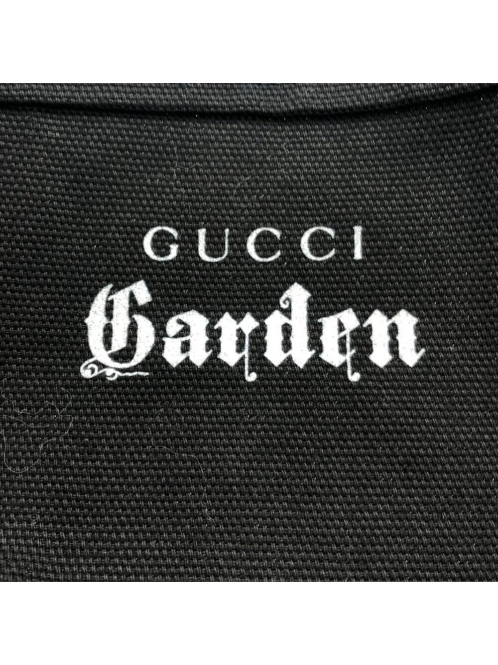 Gucci Garden Canvas Tote Black - Picture 5 of 7